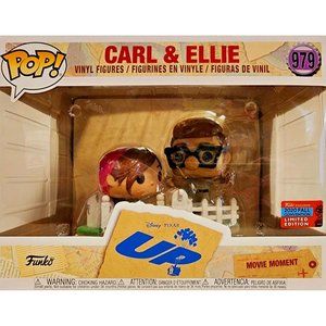 FUNKO POP ! CARL AND ELLIE 979 2020 FALL CONVENTION LIMITED EDITION